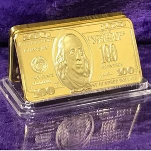 1 Troy Ounce .999 Guilded Gold Art Bar